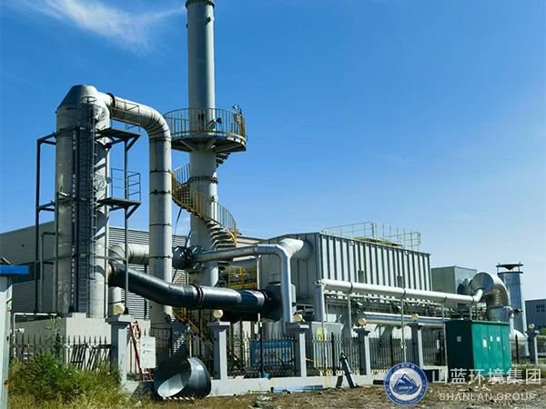 辽宁大连某新材料公司脱硫项目